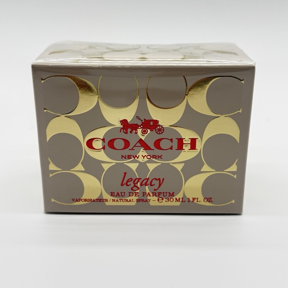 NIB Factory Sealed Coach Legacy Eau de Parfum Spray 1.0 fl oz. / 30 ml Perfume